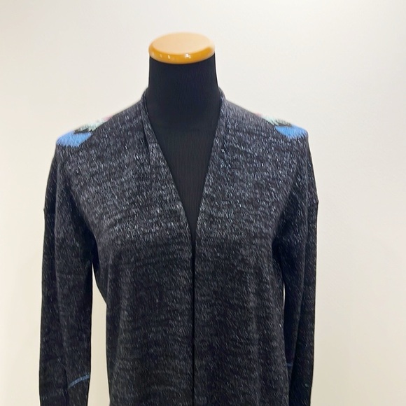 Zadig and Voltaire Lurex Butterfly Long Cardigan Sweater - Picture 5 of 13